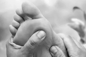 Trattamento di riflessologia plantare